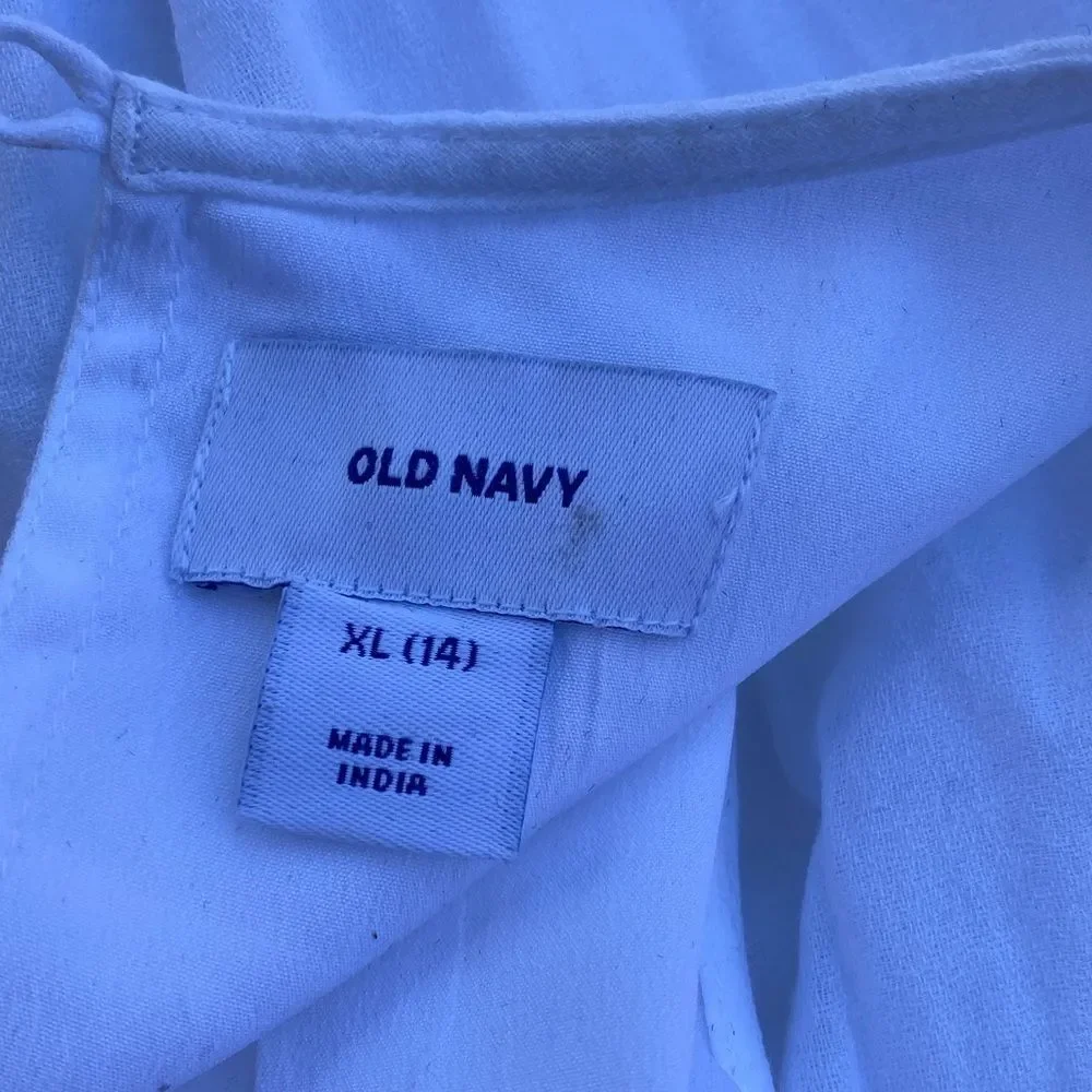 Old Navy White‎ Sleeveless Dress